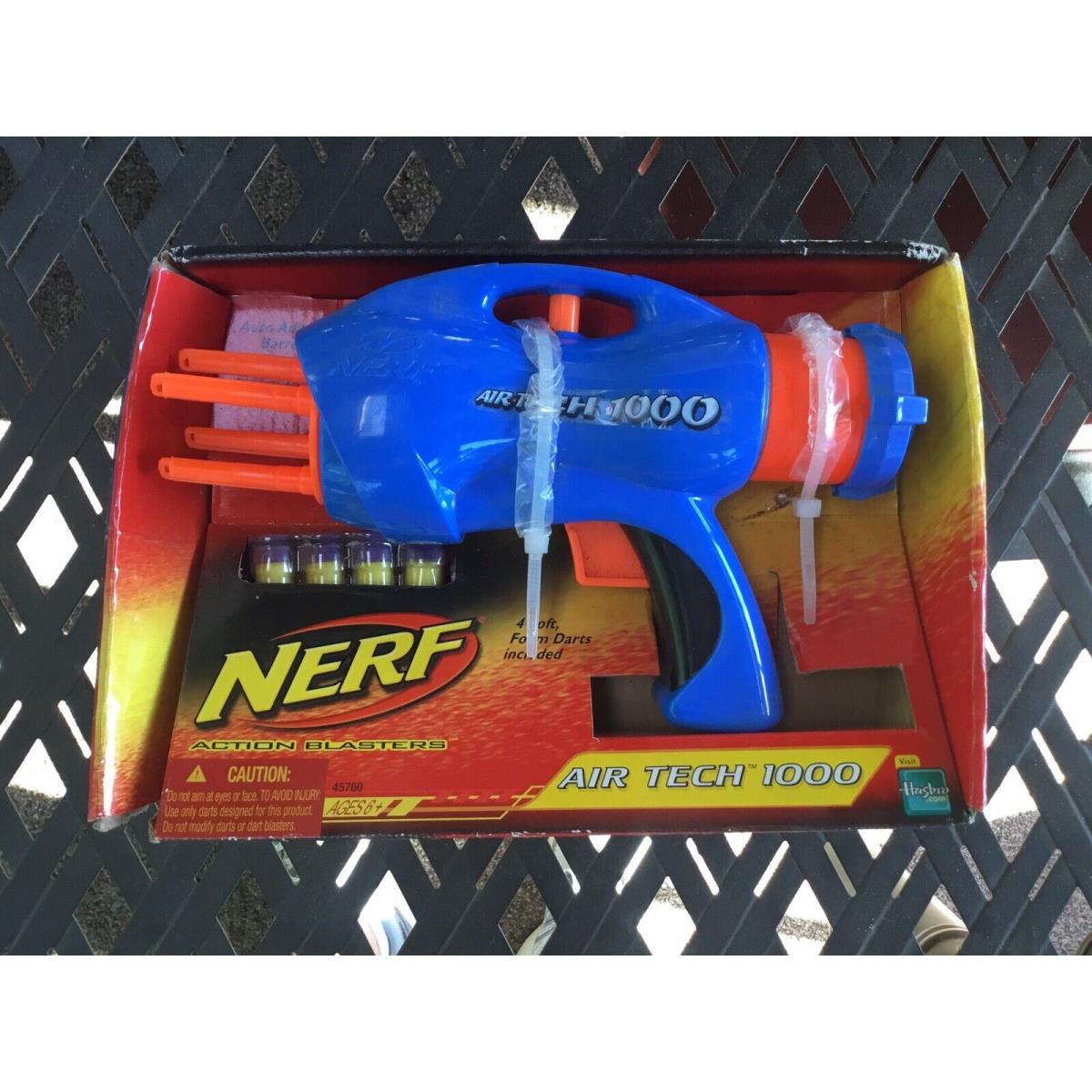 2005 Vintage Hasbro Nerf Air Tech 1000 Blaster Auto Advance Barrel