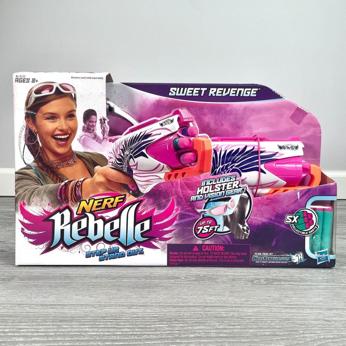 Nerf Rebelle Sweet Revenge Step Up Stand Out with Holster and Vision Gear