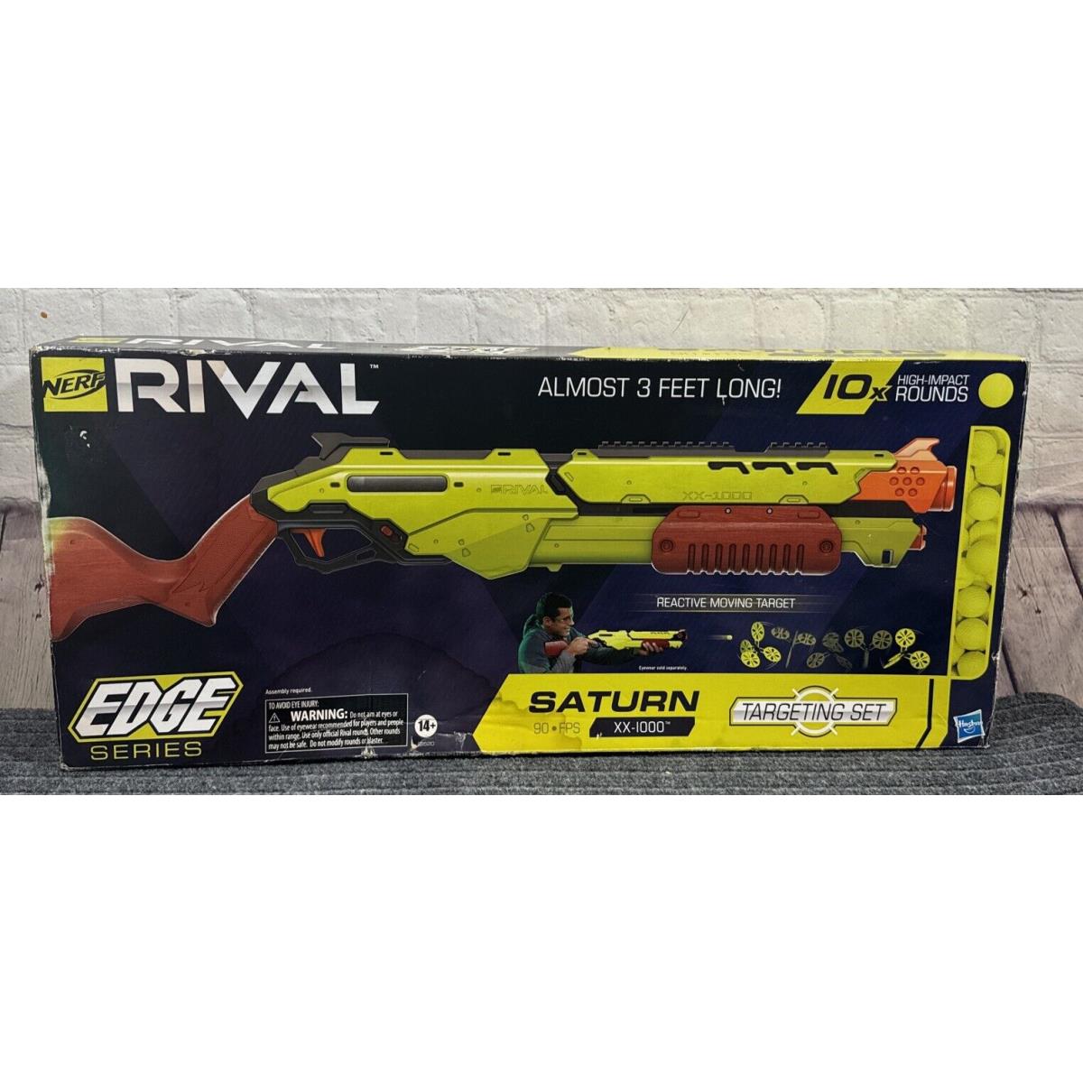 Nerf Rival Saturn XX-1000 Edge Series Targeting Set Shotgun 10 Rounds