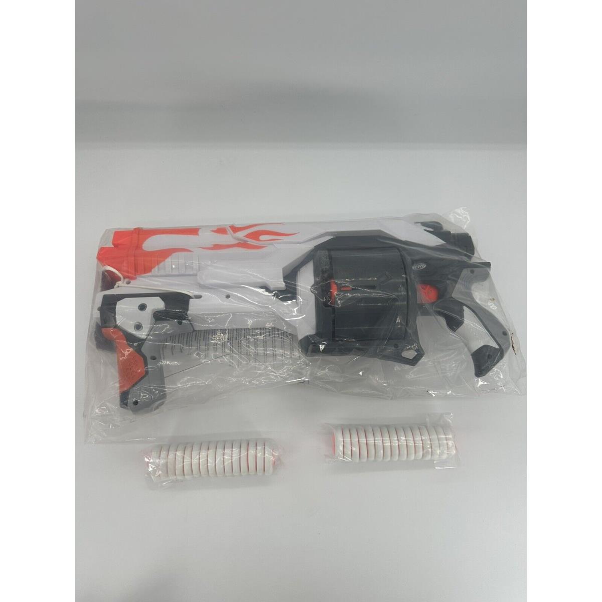 Nerf Vortex Revonix 360 Circle Disc Launcher Blaster W/ 2 Ammo Bags