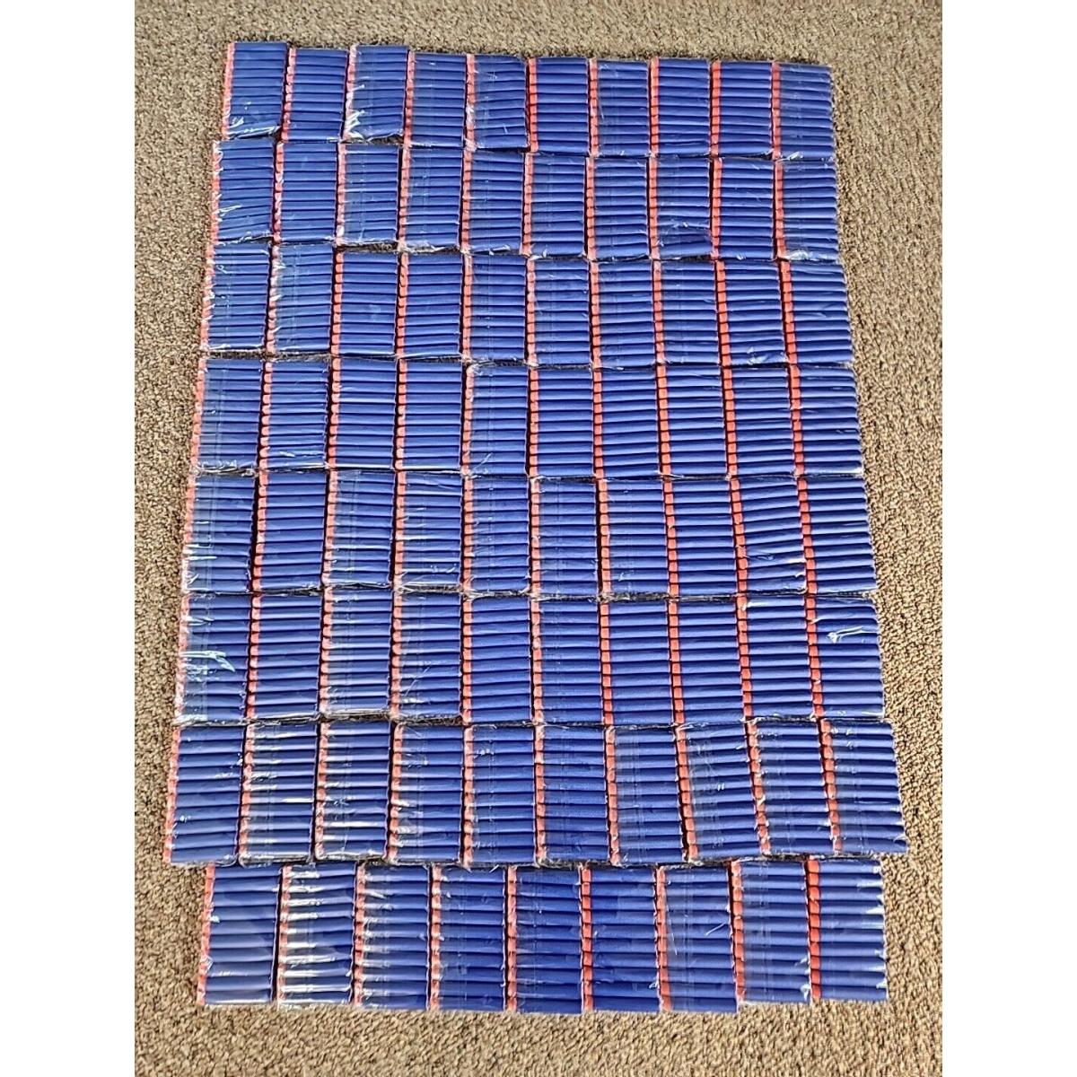 Nerf 79 Packs Of 10 790 Darts Refill Pack Foam Bullets Blue Orange Top