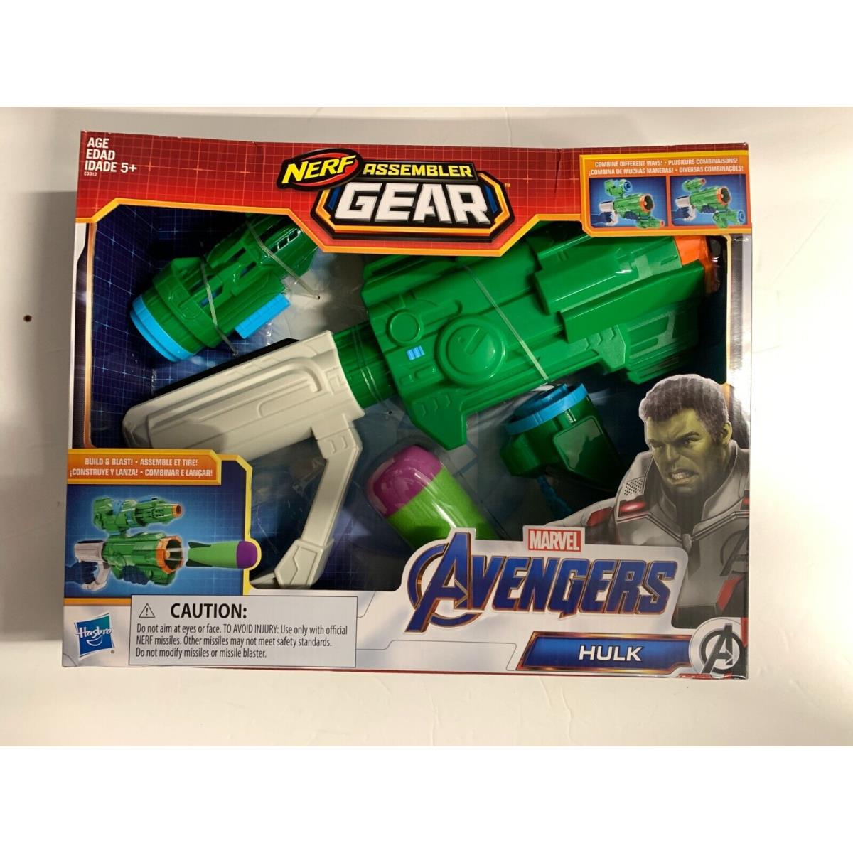 Nerf Avengers Hulk Assemler Gear