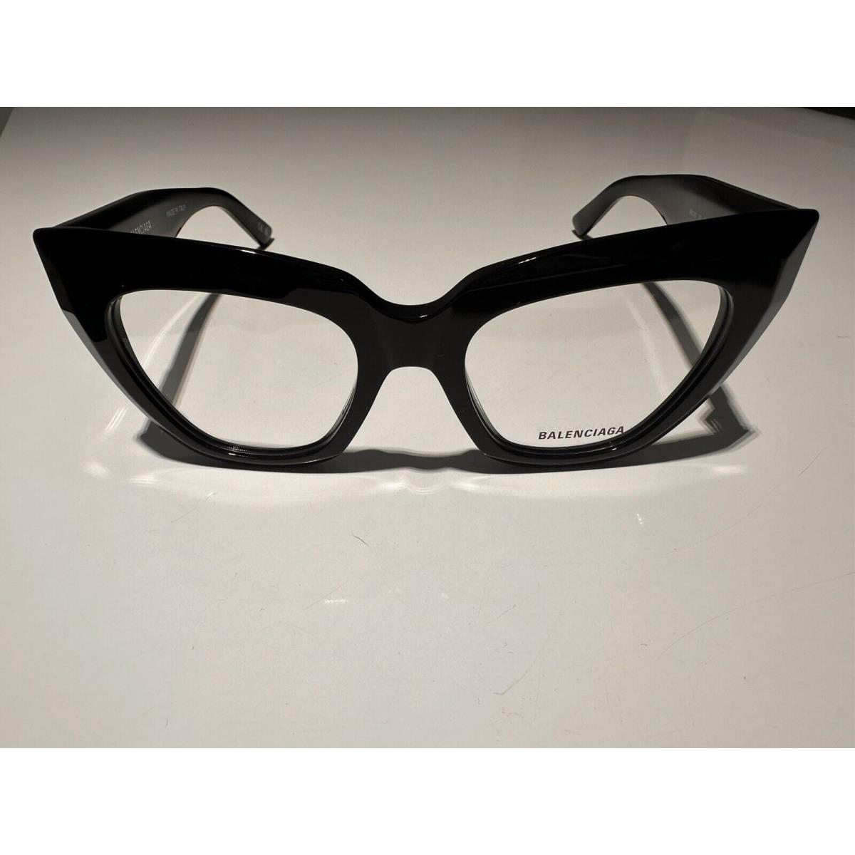 Balenciaga Eyeglasses BB0238O 001 Size 50-19-140 Made In Italy