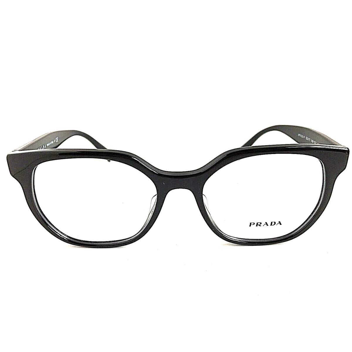 Prada Vpr 0U2 1AB-1O1 52mm Black Women`s Eyeglasses Frame 5