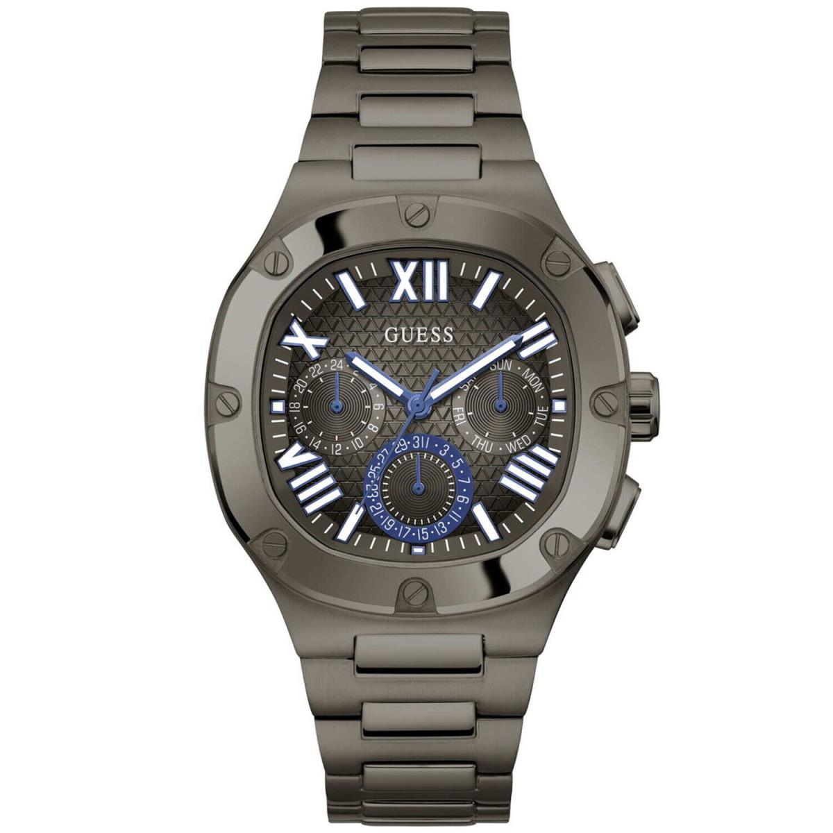 Guess Men`s Headline Grey Dial Watch - GW0572G5