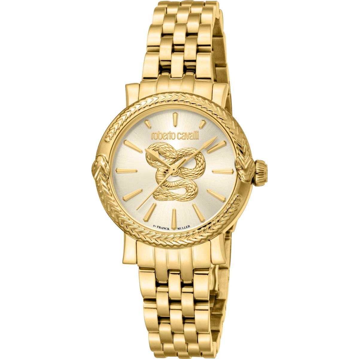 Roberto Cavalli by Franck Muller Women`s 30mm Quartz Watch RV1L231M0021