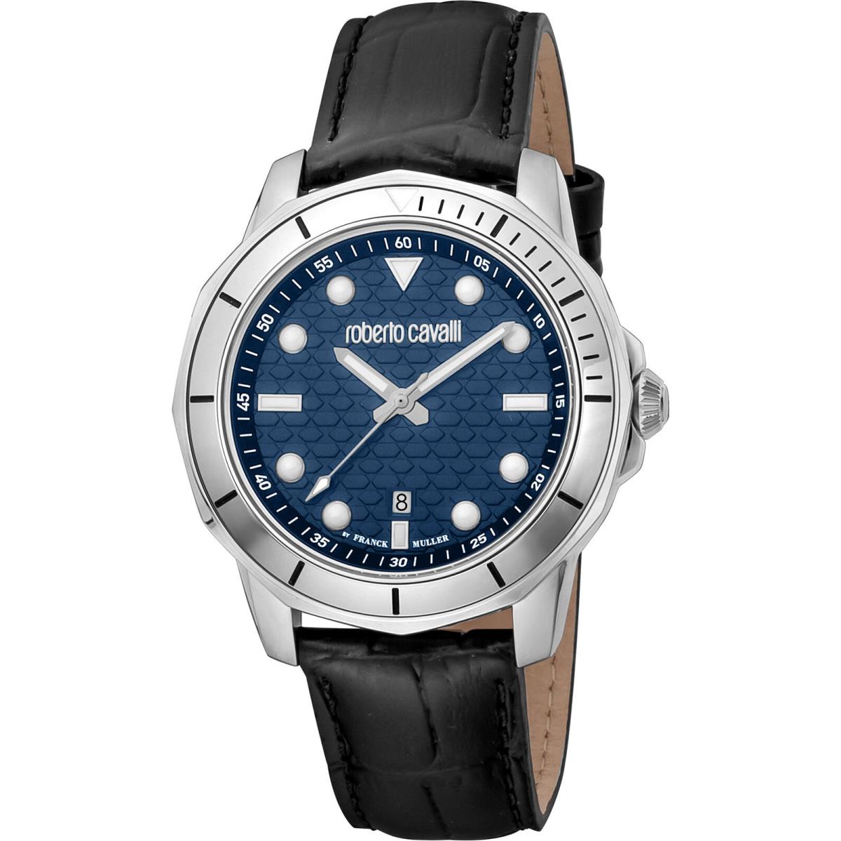 Roberto Cavalli by Franck Muller Men`s 42mm Quartz Watch RV1G159L0011