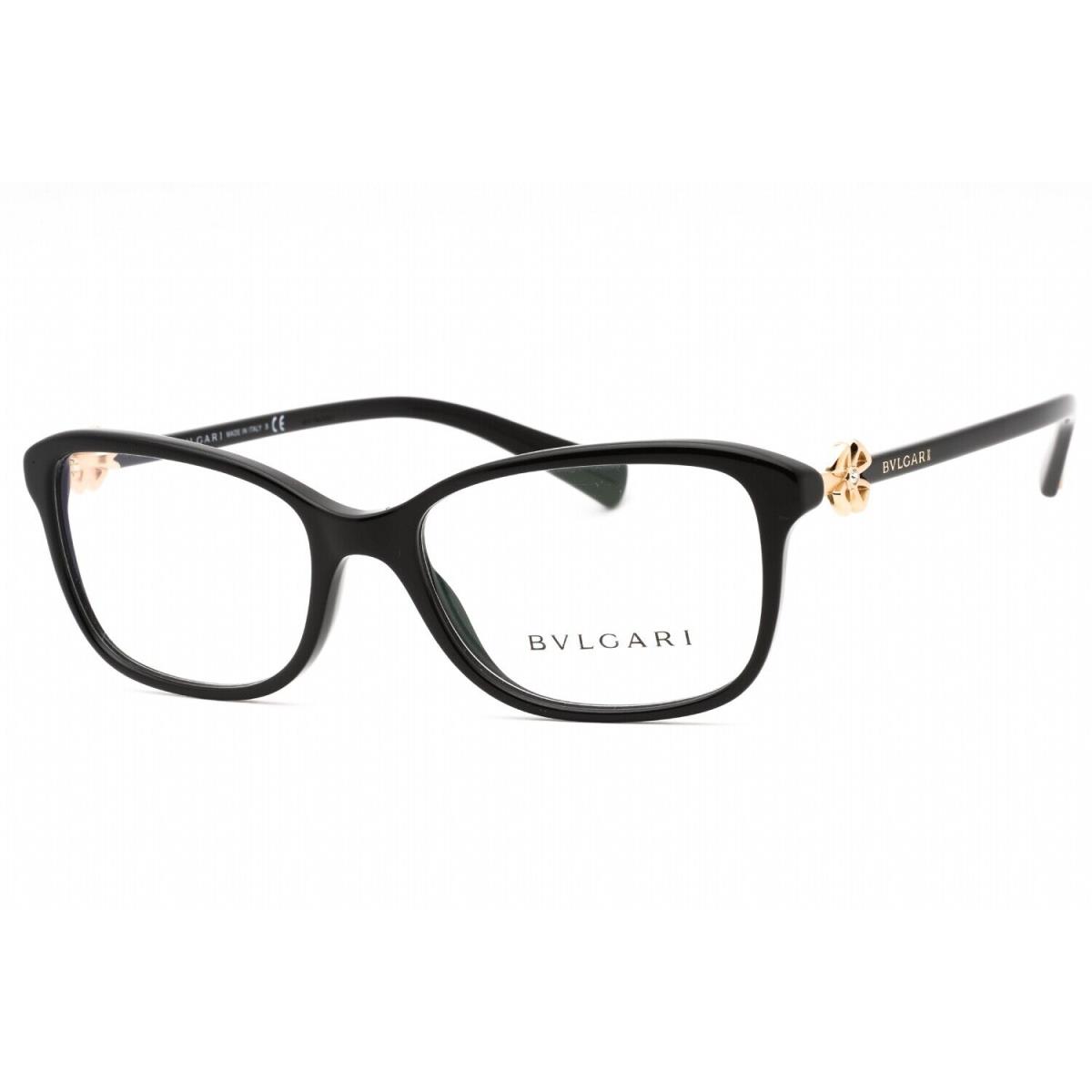 Bvlgari BV4191B-501-53 Eyeglasses Size 53mm 17mm 140mm Black Women