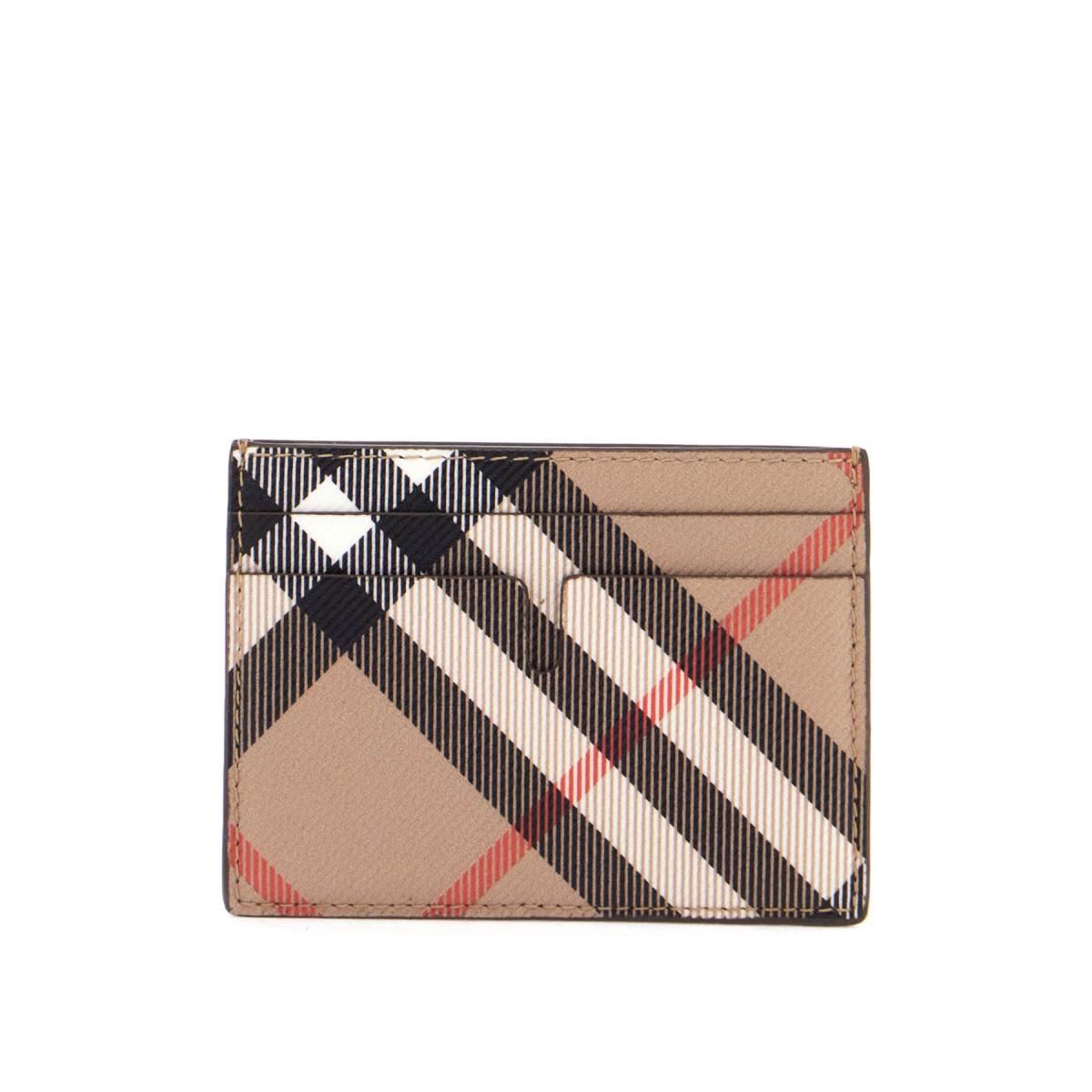 Burberry Book Holder In Coated Canvas