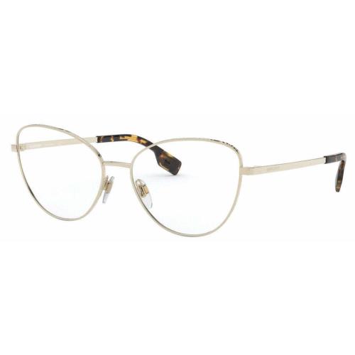 Burberry 0BE1341-1109-53 Eyeglasses Glasses 1109 Pale Gold 53 mm