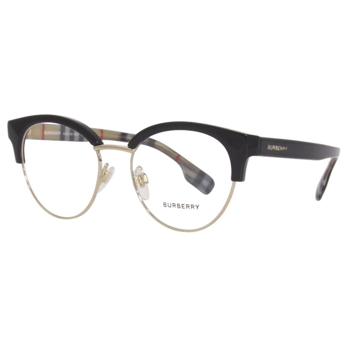 Burberry Eyeglasses BE2316 3773 51mm Black Pale Gold / Demo Lens