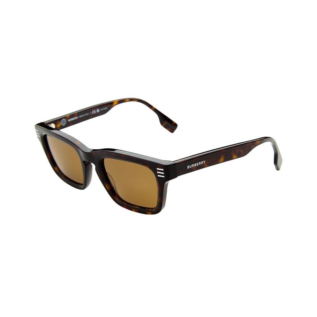 Burberry Men`s Be4403 51Mm Polarized Sunglasses Women`s Brown