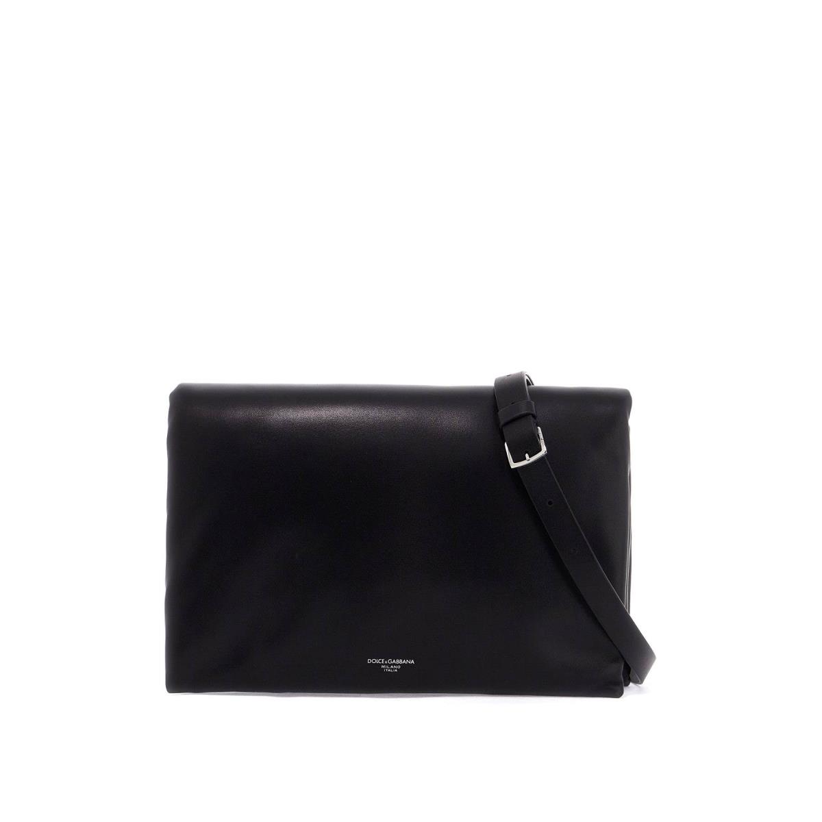 Dolce Gabbana Nappa Leather Shoulder Bag