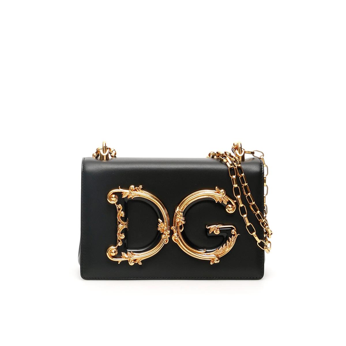 Dolce Gabbana Nappa Leather Dg Girls Bag