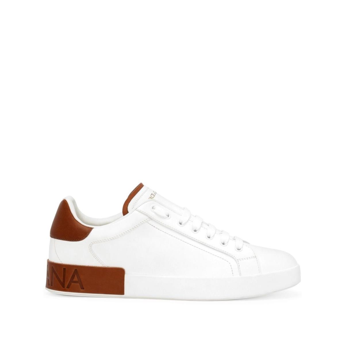 Dolce Gabbana Sneakers Leather Brown