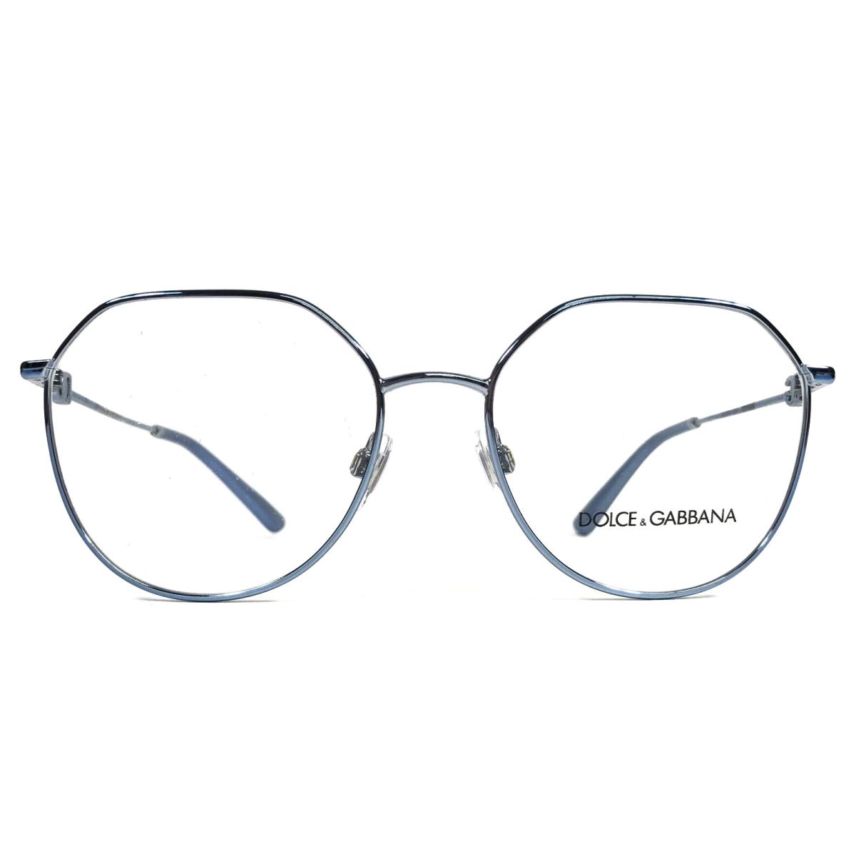 Dolce Gabbana Eyeglasses Frames DG1348 1327 Phantos Hexagon Wire Rim 56-18-145