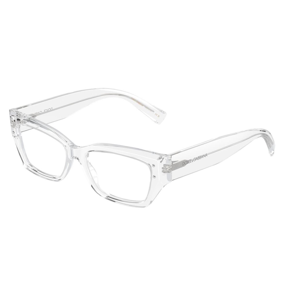 Dolce Gabbana 3387 Eyeglasses 3133 Transparent