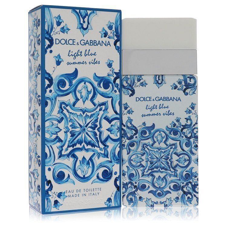 Light Blue Summer Vibes by Dolce Gabbana Eau De Toilette Spray 3.4 oz Women