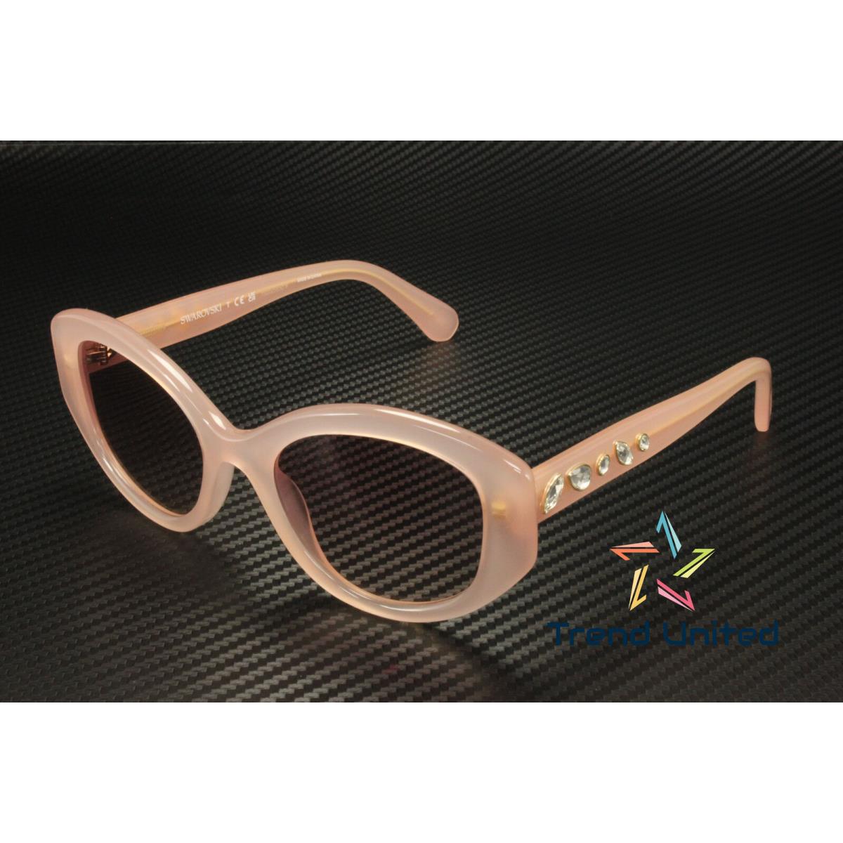 Swarovski SK6005 102568 Pink Opal Brown Gradient Violet 53 mm Women`s Sunglasses