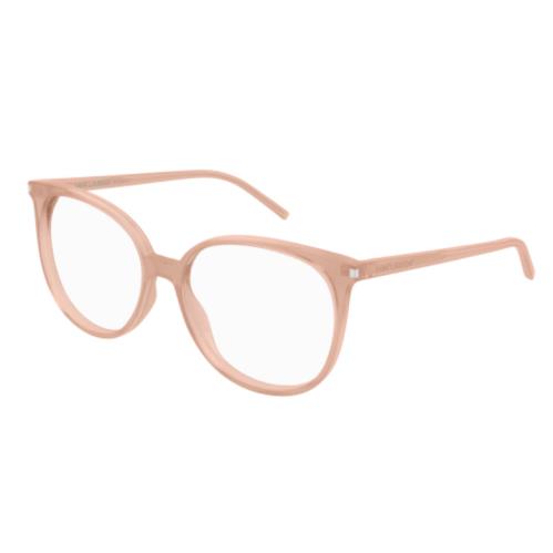 Saint Laurent SL 39 009 Orange Oval Women`s Eyeglasses