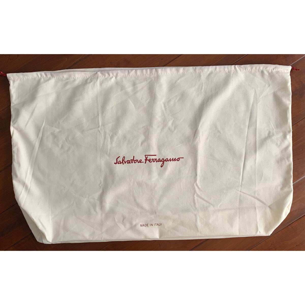 Salvatore Ferragamo 25.75 X 19 X 6.25 Cotton Drawstring Dust Bag