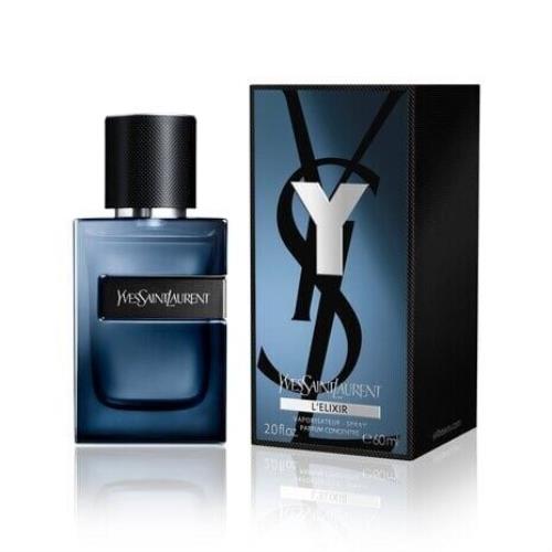 Yves Saint Laurent Men`s Y Elixir Parfum Parfum 2.0 oz Fragrances 3614274025637