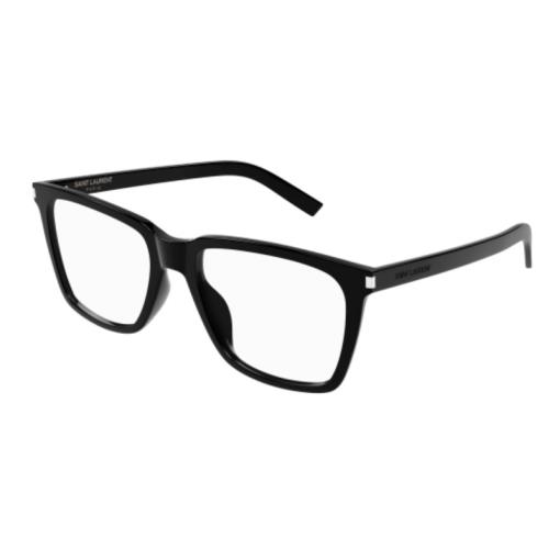 Saint Laurent SL 717 Slim 001 Black Square Women`s Eyeglasses