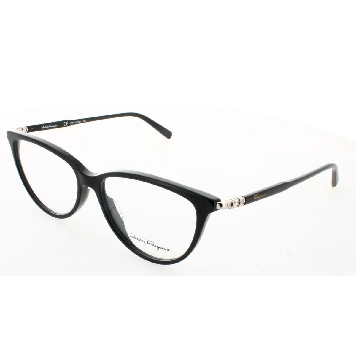 Salvatore Ferragamo SF2870-001-53 Eyeglasses Glasses 1 Black 53 mm