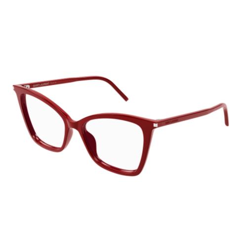 Saint Laurent SL 386 015 Red Cat-eye Women`s Eyeglasses by Yves Saint Laurent