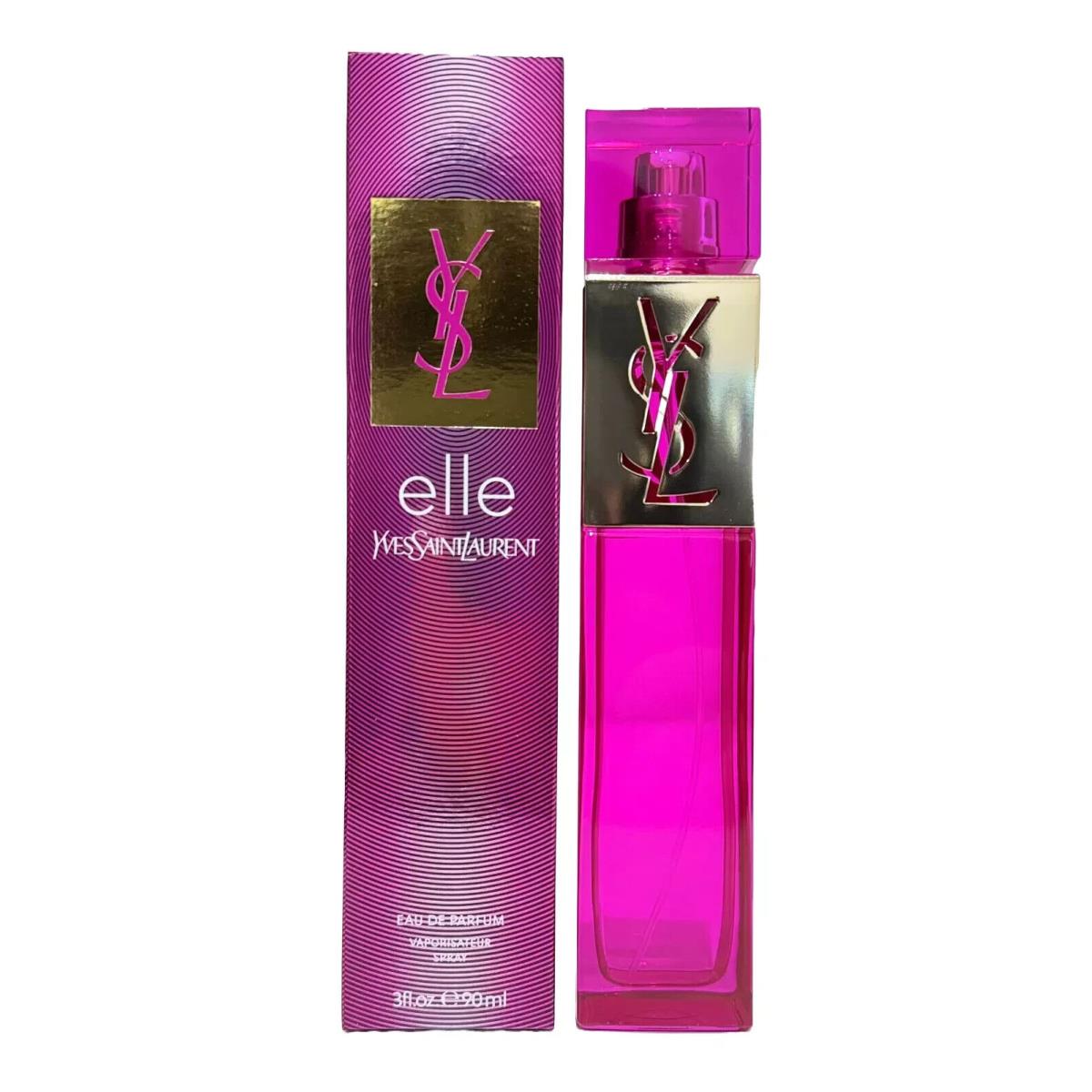 Yves Saint Laurent Ysl Elle For Women 3.0 oz Eau de Parfum Spray 1 Free Perfume