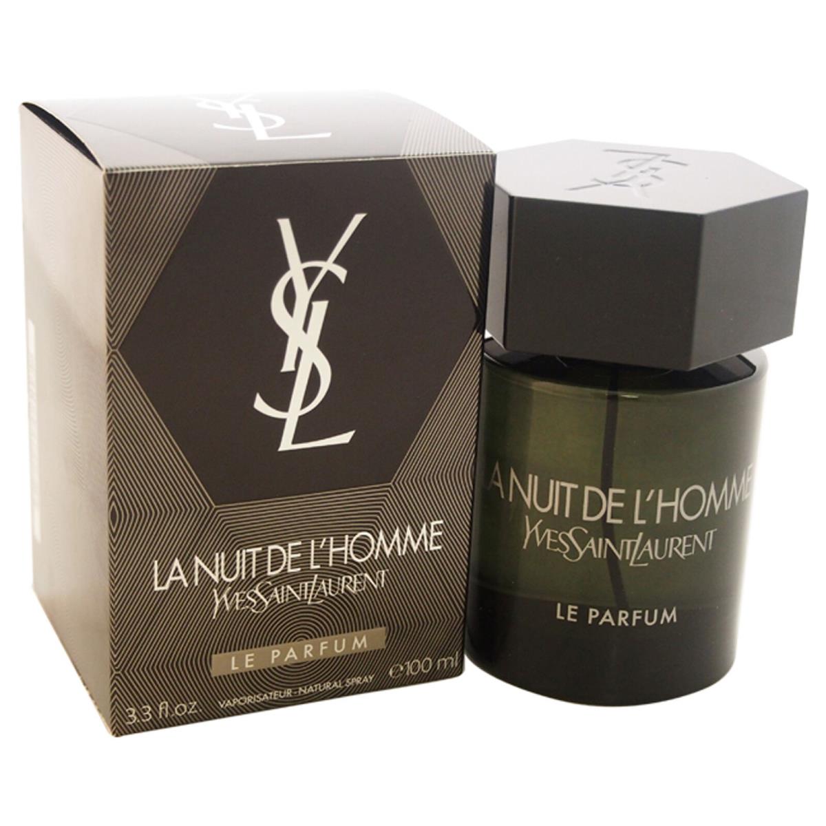 La Nuit De Lhomme Le Parfum by Yves Saint Laurent For Men - 3.3 oz Edp Spray