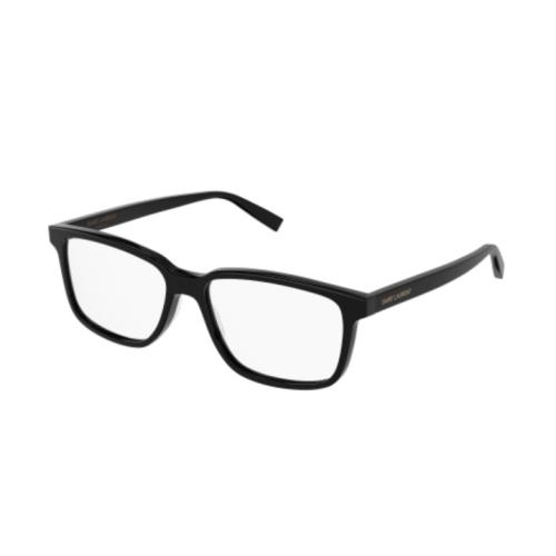 Saint Laurent SL 458 004 Black Square Men`s Eyeglasses