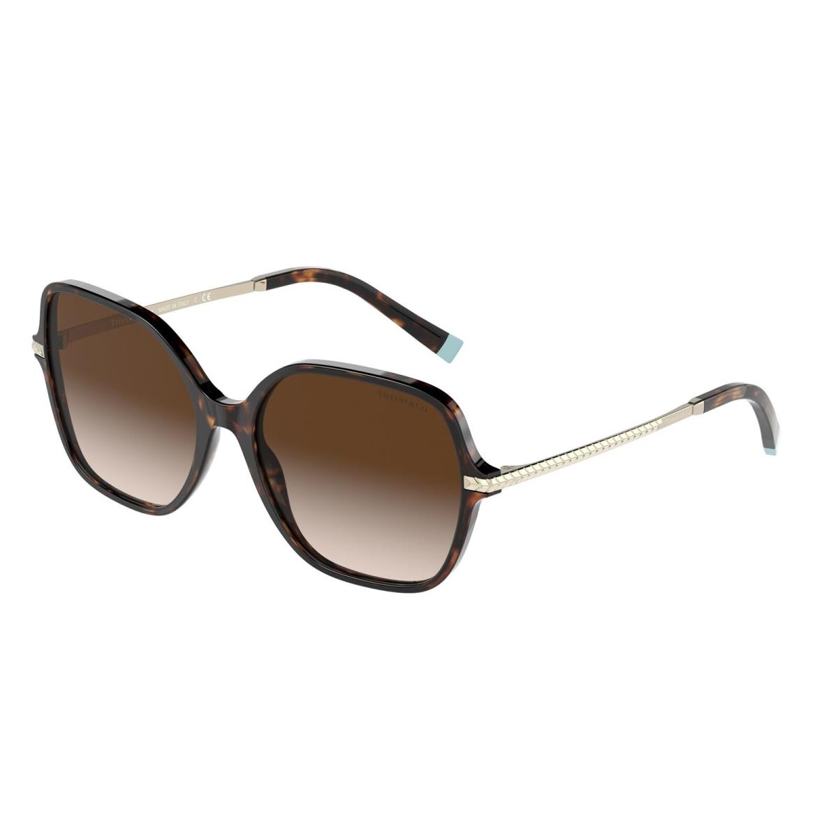 Tiffany Co. TF4191 80153B Havana Brown Gradient 57 mm Women`s Sunglasses