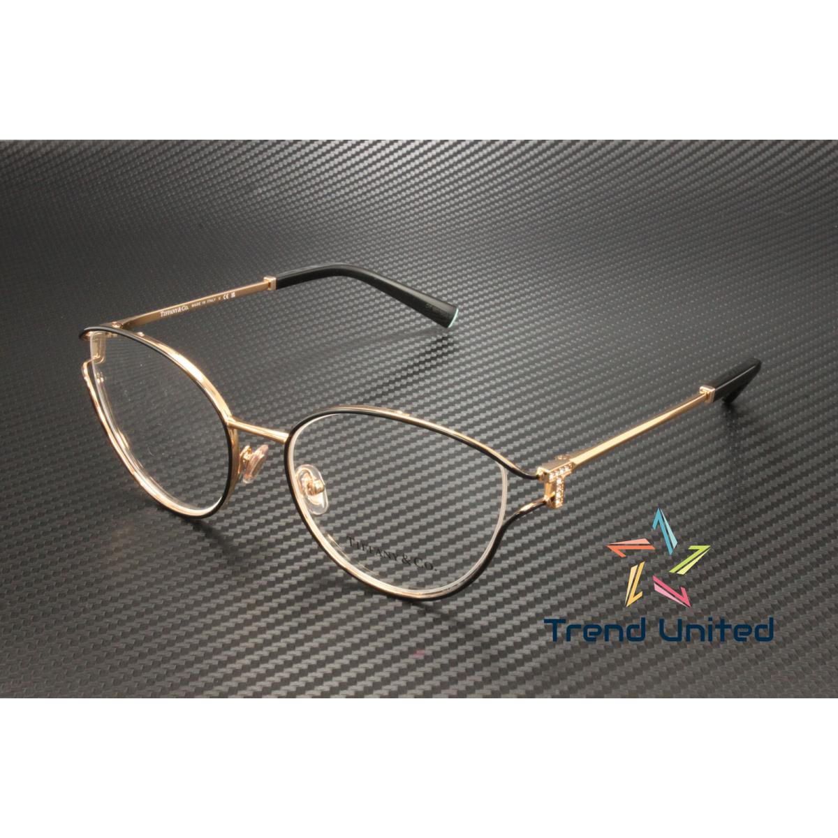 Tiffany Co. TF1157B 6127 Black On Rubedo Demo Lens 54 mm Women`s Eyeglasses