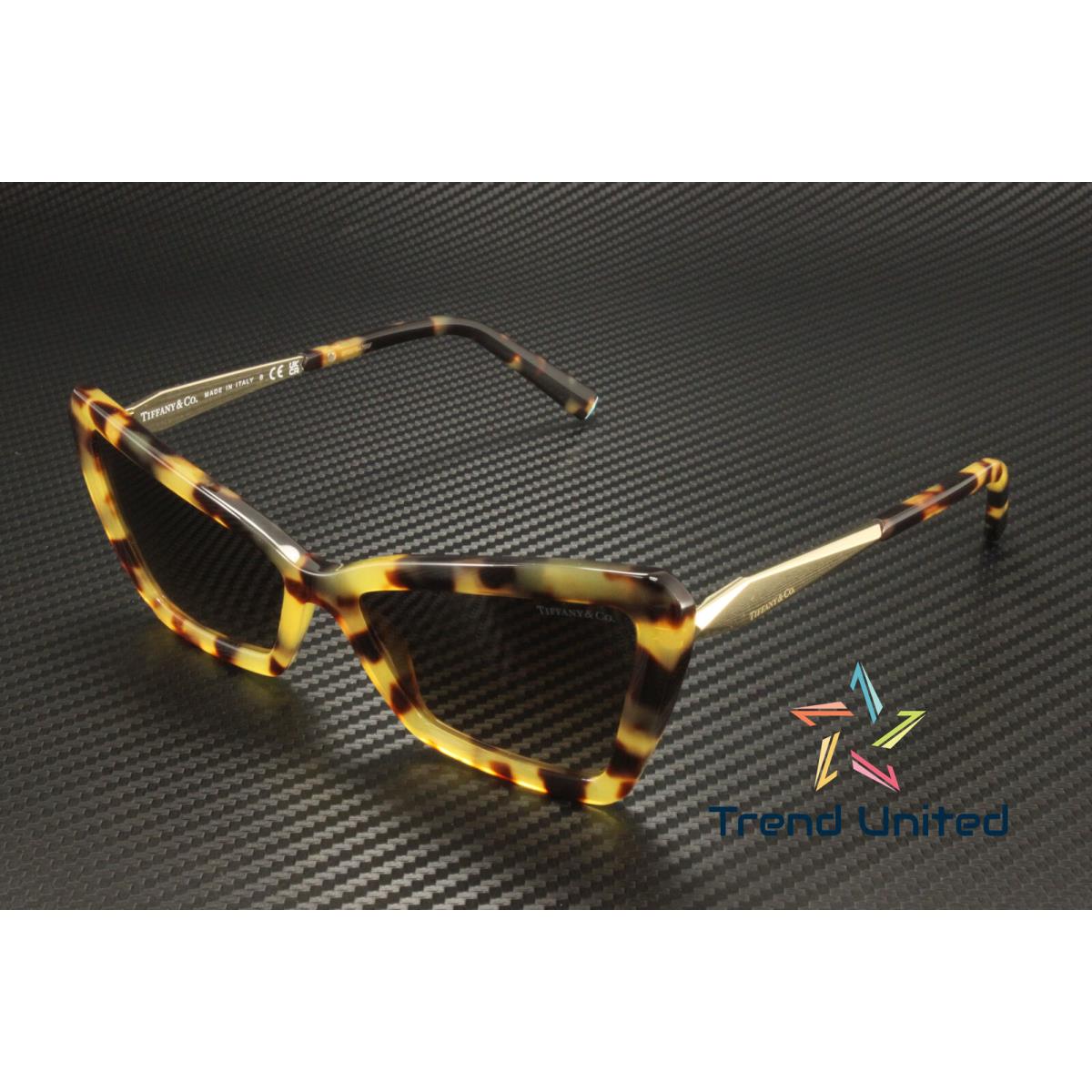 Tiffany TF4203 80643B Yellow Havana Brown Gradient 56 mm Women`s Sunglasses