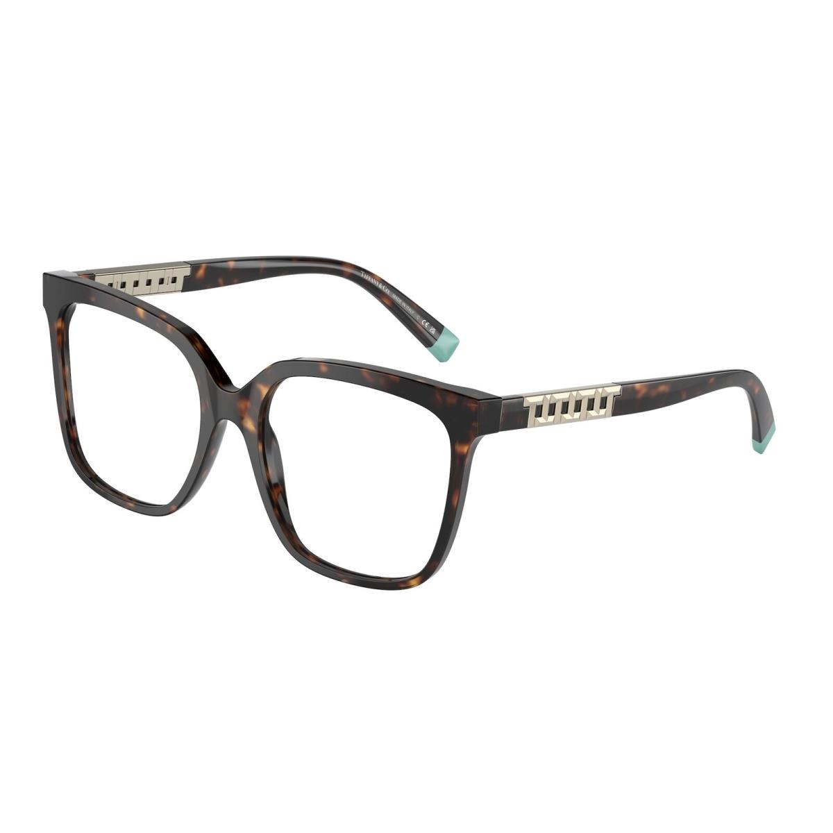 Tiffany Co. TF2227F 8015 Havana Demo Lens 54 mm Women`s Eyeglasses