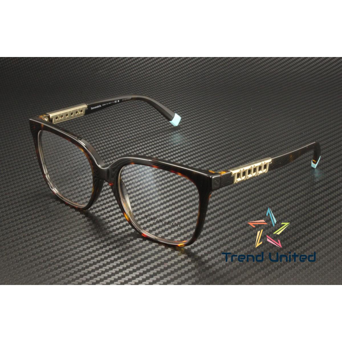 Tiffany TF2227 8015 Havana Demo Lens 52 mm Women`s Eyeglasses