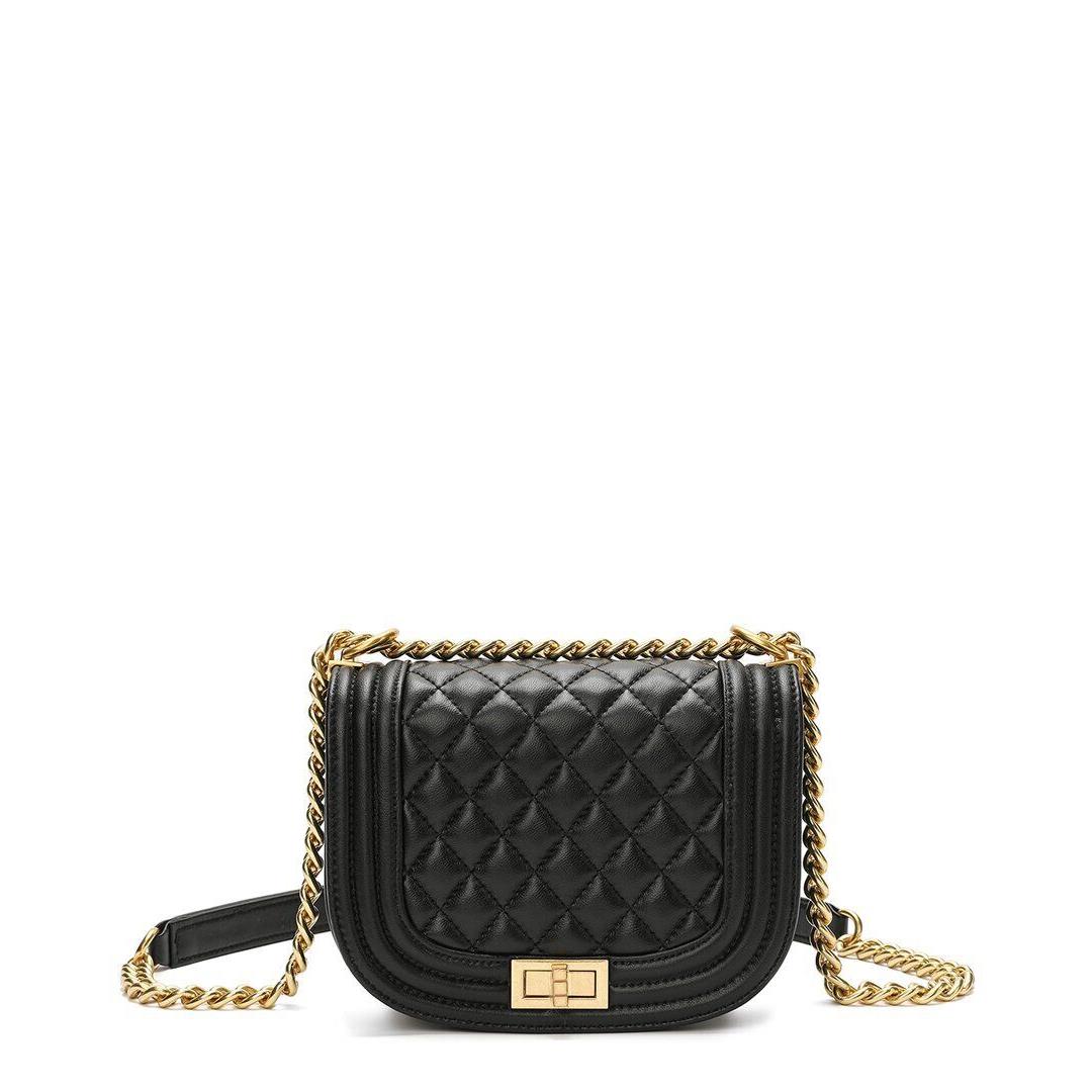 Tiffany Fred Paris Quilted Leather Crossbody Women`s