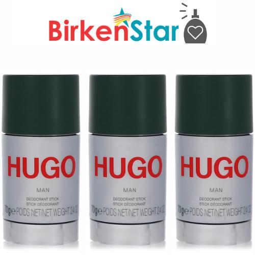 3 X Hugo Cologne By Hugo Boss For Men 2.5 oz Deodorant Stick