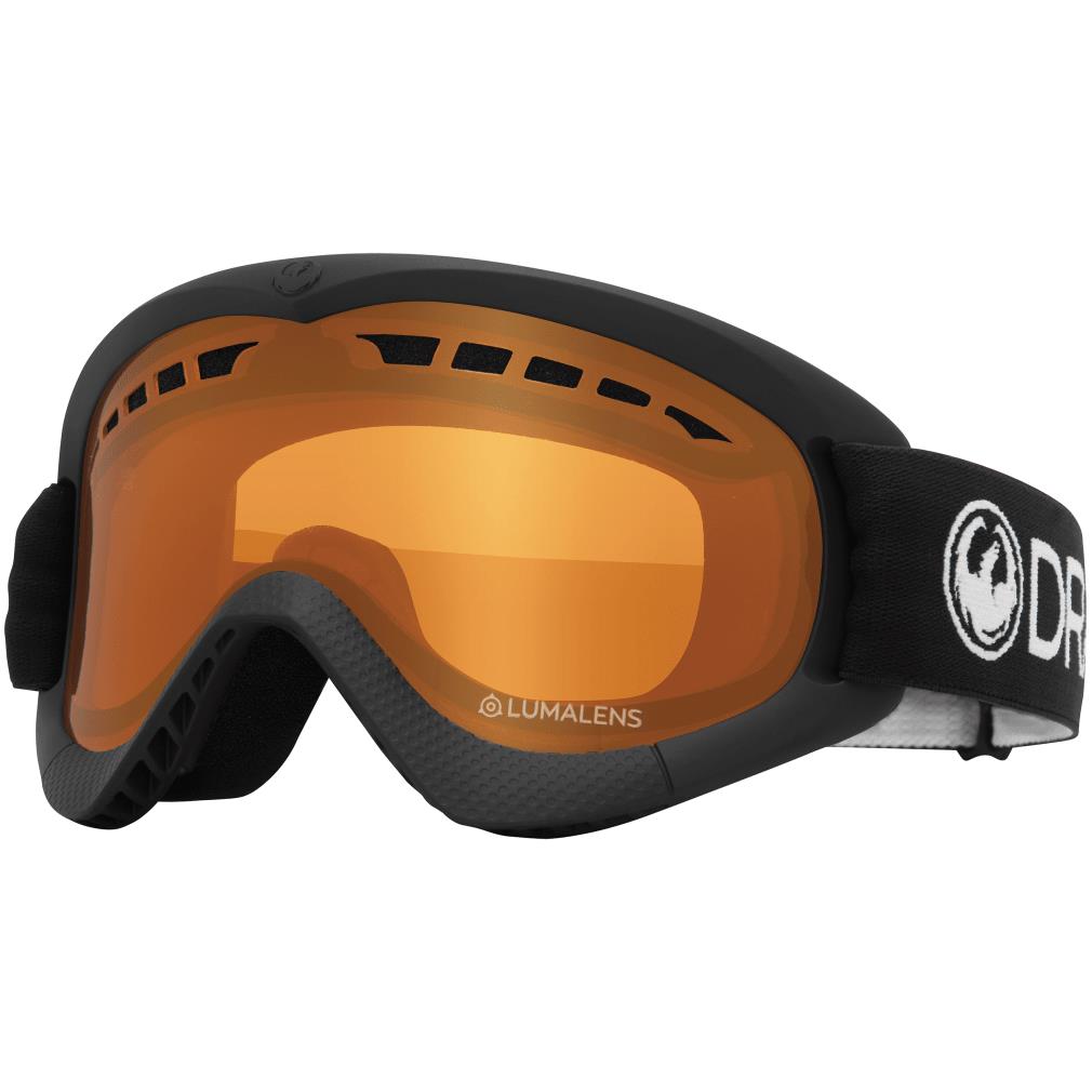 Dragon Alliance Dxs Goggles In One Size BLACK/LUMALENS AMBER