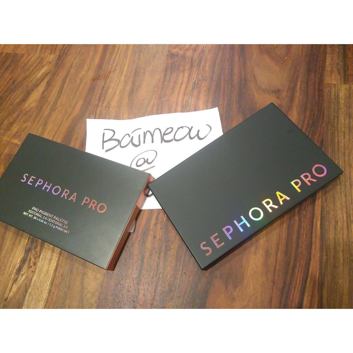 Sephora Collection Pro Pigment Palette Editorial 2.0 28 Shade Eye Shadow