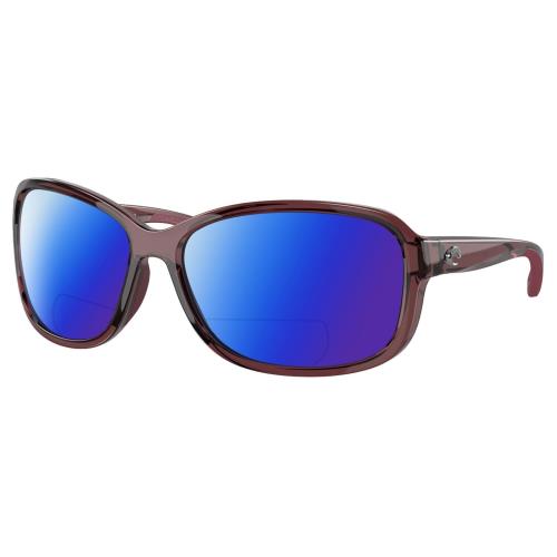 Costa Del Mar Seadrift Women`s Polarized Bifocal Sunglasses Purple Crystal 58 mm