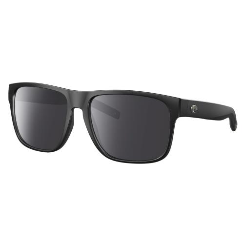 Costa Del Mar Spearo XL Unisex Designer Polarized Sunglass Black 59 mm 4 Options Smoke Grey Polar