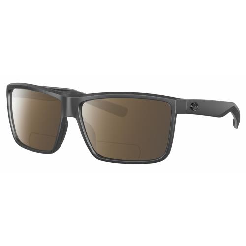 Costa Del Mar Rinconcito Unisex Polarized Bifocal Reading Sunglass in Gray 60 mm Brown