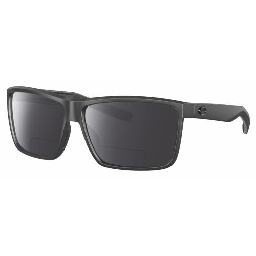 Costa Del Mar Rinconcito Unisex Polarized Bifocal Reading Sunglass in Gray 60 mm Grey