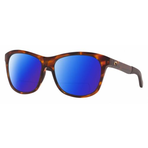 Costa Del Mar Vela Unisex Cateye Polarized Bifocal Sunglass Tortoise Havana 56mm