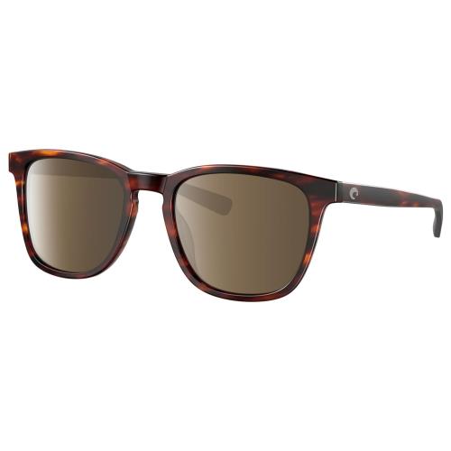 Costa Del Mar Sullivan Unisex Polarized Sunglasses Tortoise Havana 53mm 4 Option Amber Brown Polar