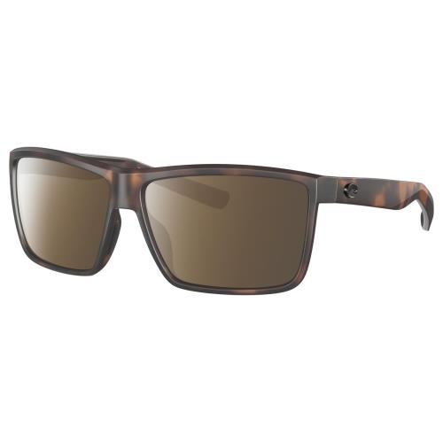 Costa Del Mar Rinconcito Unisex Polarized Sunglasses Tortoise Havana 60 mm 4 Opt