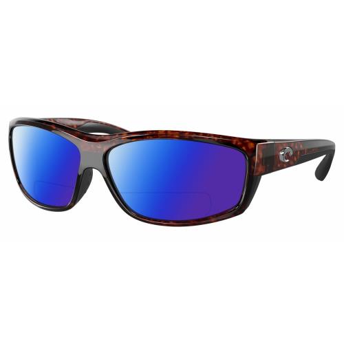 Costa Del Mar Salt Break Unisex Polarized Bifocal Sunglass Tortoise Havana 65 mm