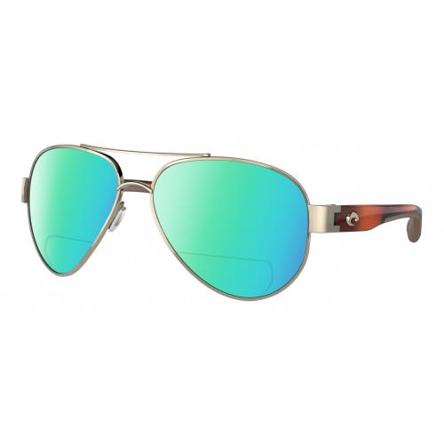 Costa Del Mar South Point Unisex Pilot Polarized Bifocal Sunglass Rose Gold 59mm